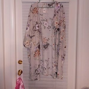 Plus size cardigan 3x